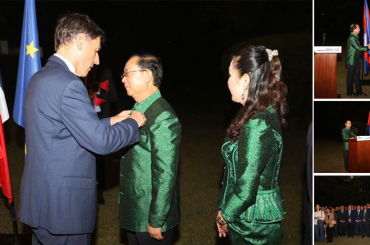 រដ្ឋមន្ត្រីក្រសួងសុខាភិបាល ទទួលគ្រឿងឥស្សរិយ យសខ្ពស់បំផុត ពីប្រទេសបារាំង